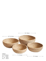 Load image into Gallery viewer, Kata Candy Bowl - Natural (Set of 4)
