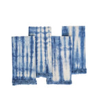 Load image into Gallery viewer, Tie Dyed Cotton Napkins - Indigo Blue (Set of 4)
