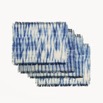Load image into Gallery viewer, Tie Dye Cotton Placemats - Indigo Blue (Set of 4)
