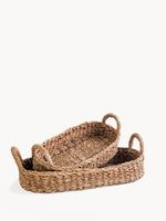 Load image into Gallery viewer, Savar Bread Basket with Natural Handle
