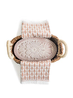 Load image into Gallery viewer, Bread Warmer &amp; Basket Gift Set with Tea Towel - Flower
