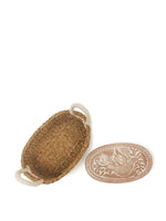 Load image into Gallery viewer, Bread Warmer and Basket | Terracotta Warmer with Woven Seagrass Basket
