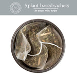 Load image into Gallery viewer, Peppermint Herbal Mini Tea Tube Gift (5 tea bags)
