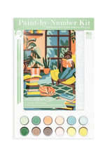 Load image into Gallery viewer, A Novel Afternoon | 8x10 paint-by-number kit

