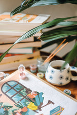 Load image into Gallery viewer, A Novel Afternoon | 8x10 paint-by-number kit
