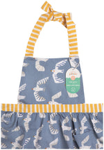 Load image into Gallery viewer, Apron Set Bird Pattern - Toddler and Adult Sized Apron Set
