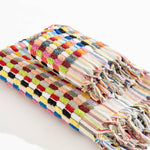 Load image into Gallery viewer, Pompom Lokum Hand-loomed Turkish Hand Towels farmhouse decor
