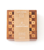 Load image into Gallery viewer, Wooden Travel Chess Set | Miniature Chess Game
