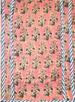 Load image into Gallery viewer, Reversible Quilted Block Printed Beach Bag
