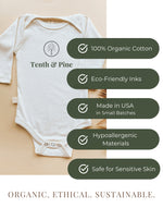 Load image into Gallery viewer, Loved Organic Baby Bodysuit
