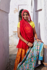 Load image into Gallery viewer, Topanga Throw (Blue)
