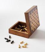 Load image into Gallery viewer, Wooden Travel Chess Set | Miniature Chess Game
