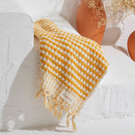 Load image into Gallery viewer, Pompom Bubble Handloomed Turkish Hand Towels farmhouse decor
