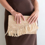 Load image into Gallery viewer, Raffia Clutch
