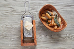 Load image into Gallery viewer, Italian Olivewood Box Cheese Grater
