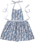 Load image into Gallery viewer, Apron Set Bird Pattern - Toddler and Adult Sized Apron Set
