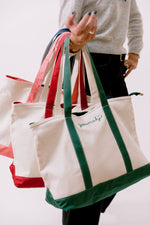 Load image into Gallery viewer, Youmahj Stitched Mahjong Tote
