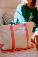 Load image into Gallery viewer, Youmahj Stitched Mahjong Tote
