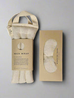 Load image into Gallery viewer, Eye Mask + Neck Wrap Bundle - Natural
