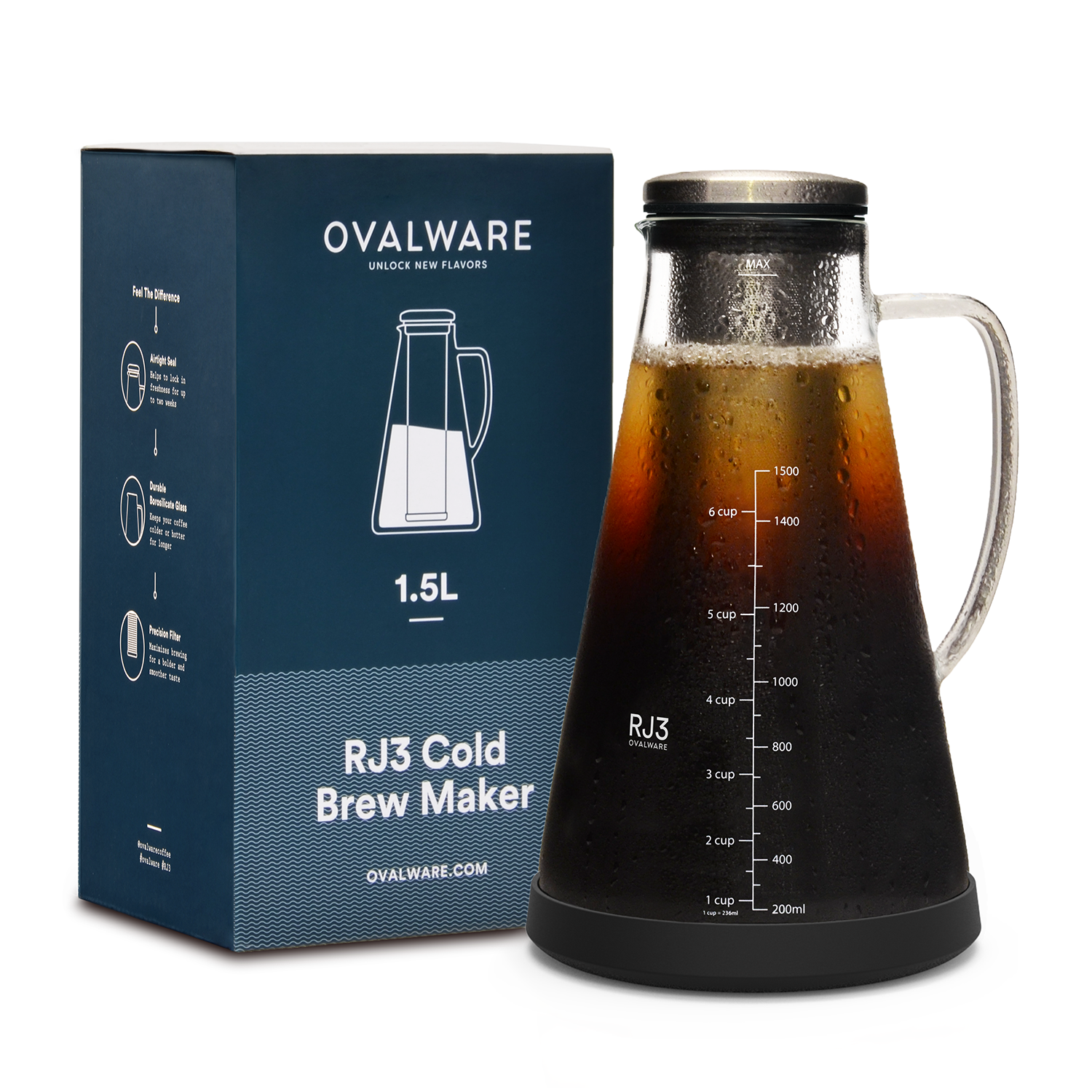 Cold Brew Iced Coffee Maker Pitcher
