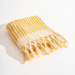 Load image into Gallery viewer, Stripe Bubble Handloomed Turkish Hand Towels 17x38" Bohemian
