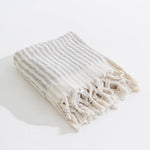 Load image into Gallery viewer, Stripe Bubble Handloomed Turkish Hand Towels 17x38" Bohemian

