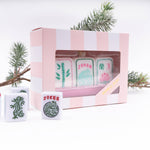Load image into Gallery viewer, Mahjong Tile Hand-Painted Glass Christmas Ornament
