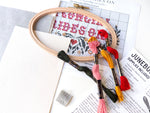 Load image into Gallery viewer, "A Cowgirl Rides On" Kit - Cross Stitch Kit
