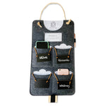 Load image into Gallery viewer, Four Pocket Hanging Phone Holder
