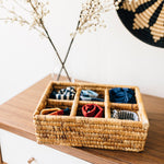 Load image into Gallery viewer, Banana Leaf Basket With Compartments
