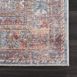 Load image into Gallery viewer, Burnt Orange Holi-2300 Washable Area Rug
