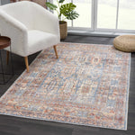 Load image into Gallery viewer, Burnt Orange Holi-2300 Washable Area Rug
