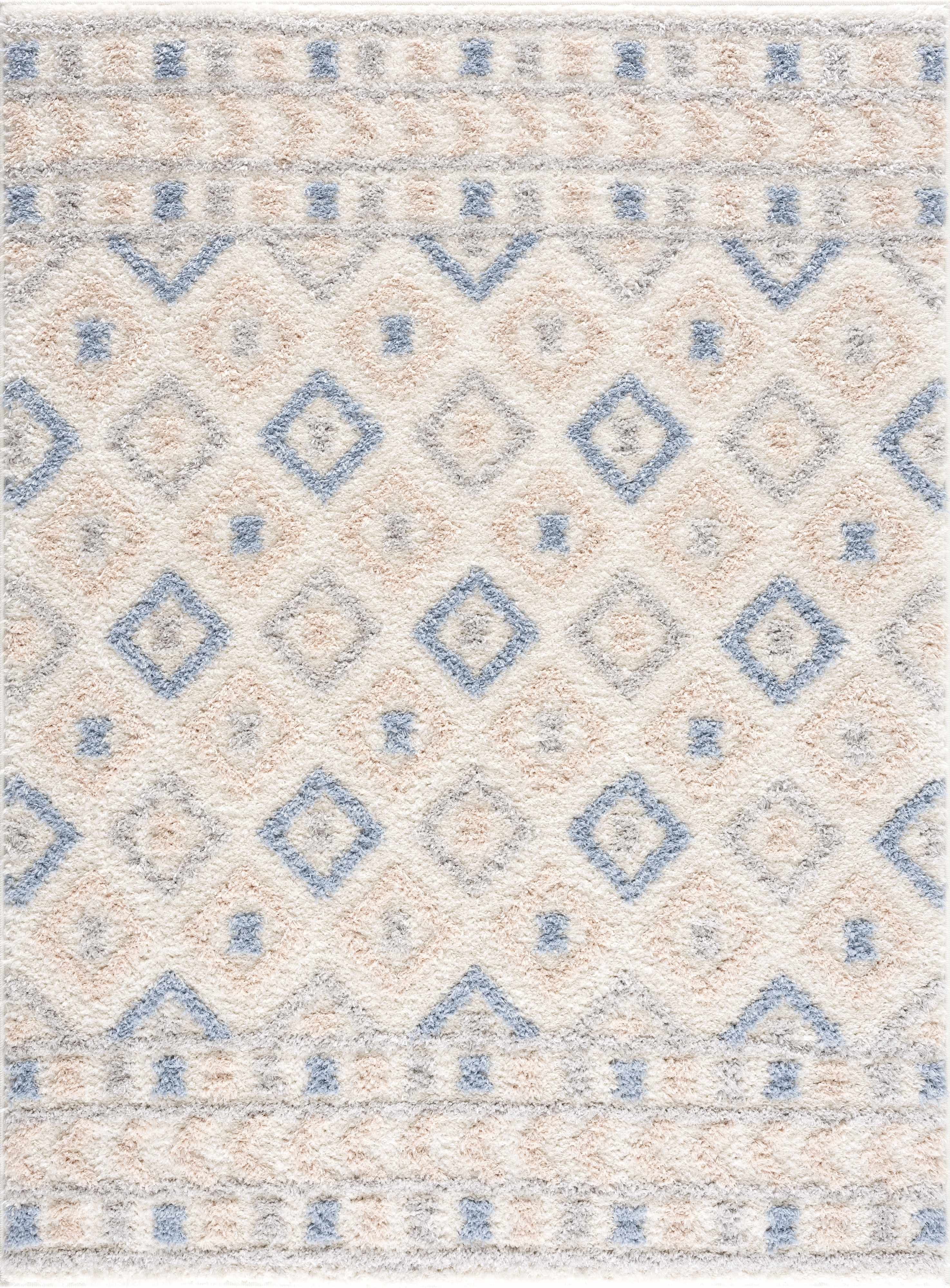 Eivin Pink & Blue Area Rug