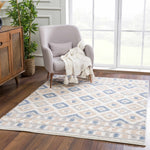 Load image into Gallery viewer, Eivin Pink &amp; Blue Area Rug
