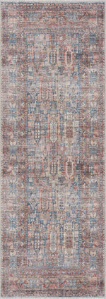 Load image into Gallery viewer, Burnt Orange Holi-2300 Washable Area Rug

