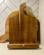Load image into Gallery viewer, Wooden Cookbook/Tablet Holder

