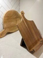 Load image into Gallery viewer, Wooden Cookbook/Tablet Holder
