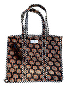 Load image into Gallery viewer, Reversible Quilted Block Printed Beach Bag
