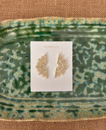 Load image into Gallery viewer, Celestial Sunburst - Gold Earrings
