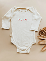 Load image into Gallery viewer, Xoxo. Organic Baby Bodysuit Long Sleeve
