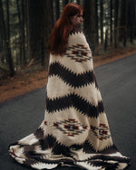 Load image into Gallery viewer, Tsachila Blanket - Chocolate
