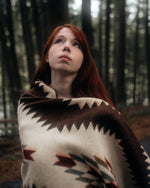 Load image into Gallery viewer, Tsachila Blanket - Chocolate
