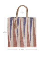 Load image into Gallery viewer, Maja Jute Tote Bag | Handwoven and Naturally Dyed
