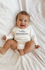 Load image into Gallery viewer, Little Valentine Organic Baby Bodysuit Long Sleeve
