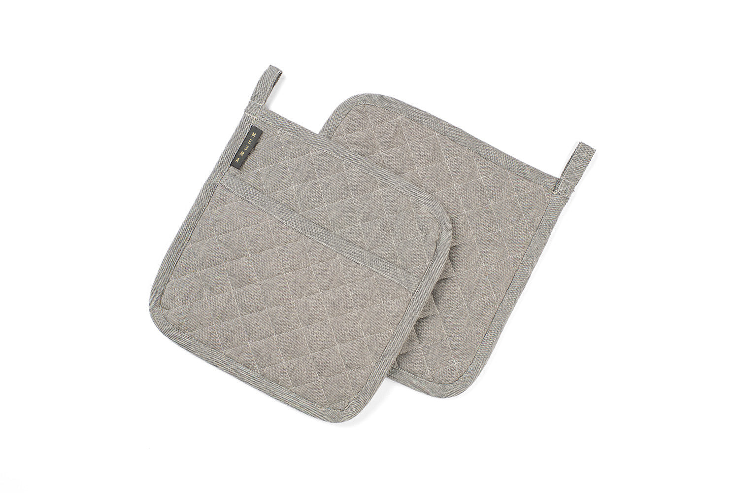 Quilted Potholders, Set of 2