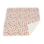 Load image into Gallery viewer, Carnelian Peaches and Black and White Polka Dot Newcastle Blanket
