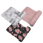 Load image into Gallery viewer, London, Paris, New York Swaddle 3 Pack
