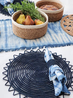 Load image into Gallery viewer, Tie Dyed Cotton Napkins - Indigo Blue (Set of 4)
