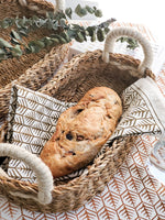 Load image into Gallery viewer, Savar Oval Bread Basket | Handwoven Basket with Handles

