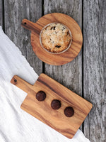 Load image into Gallery viewer, Monogrammed Gift Box With Wood board, Wood Spoon, Tea And Cookies
